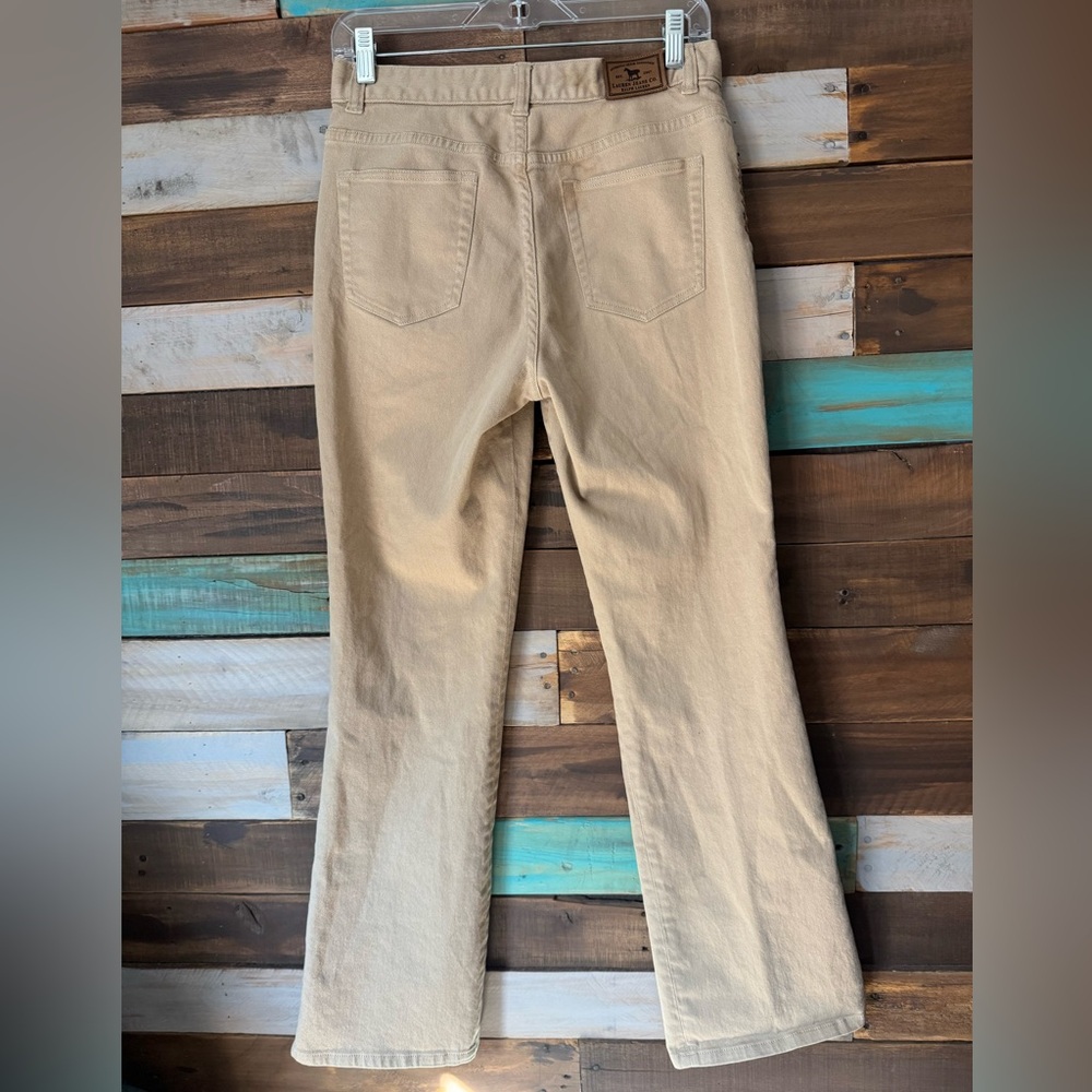 Women’s Beige Straight-Leg Jeans